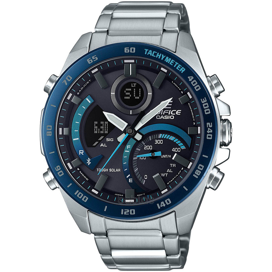 Часы Casio Edifice ECB-900DB-1BDR (ECB-900DB-1B) — мужские, черный