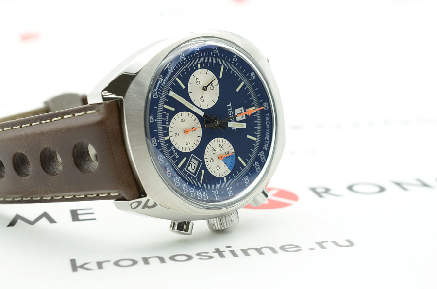 Часы Tissot Heritage 1973 T124.427.16.041.00 — синий, сталь металл