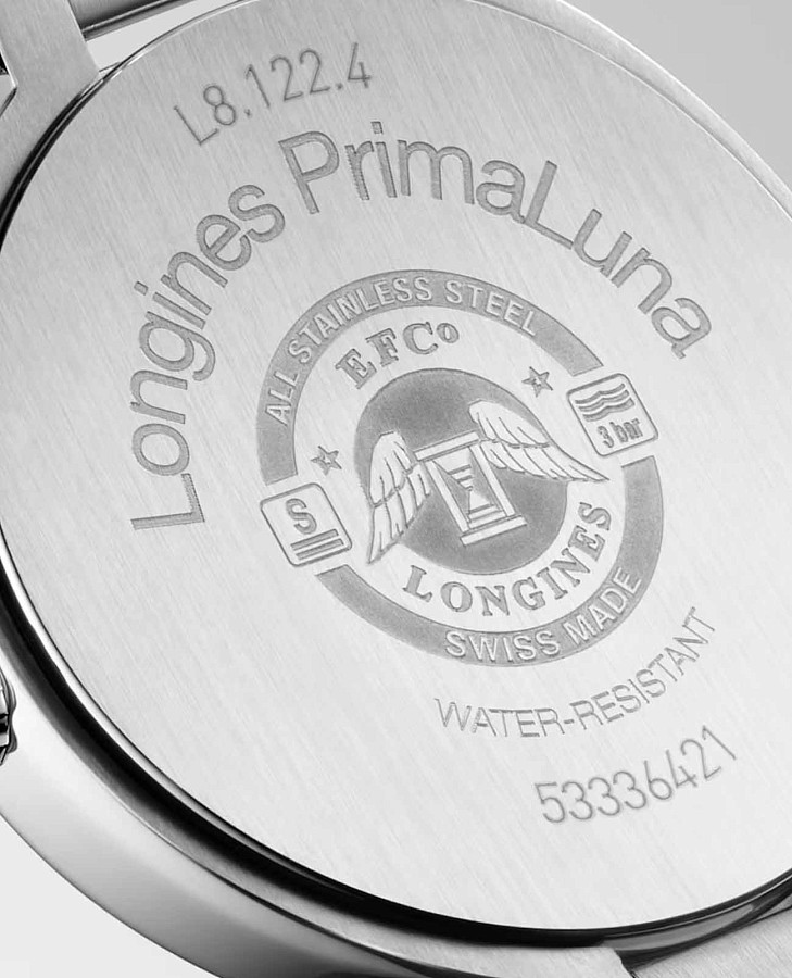 Часы Longines PrimaLuna L8.122.4.71.6 — Швейцария, кварцевые