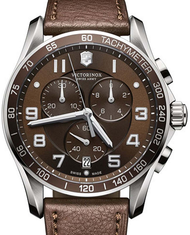 Часы Victorinox Chrono Classic XLS 241653 — кварцевые, металл сталь