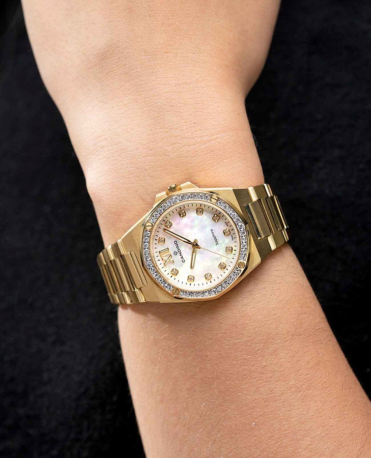 Часы Candino Lady Elegance Date C4755/1 — кварцевые, сталь