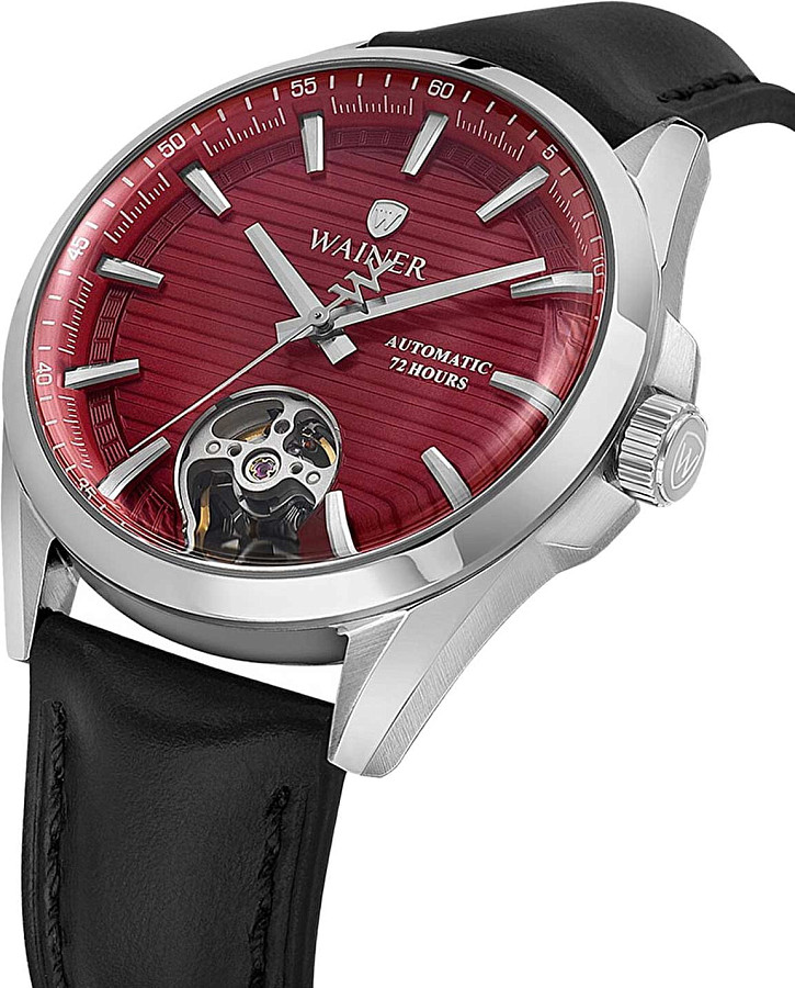 Часы Wainer Automatic WA.25400-D — механические, сталь металл