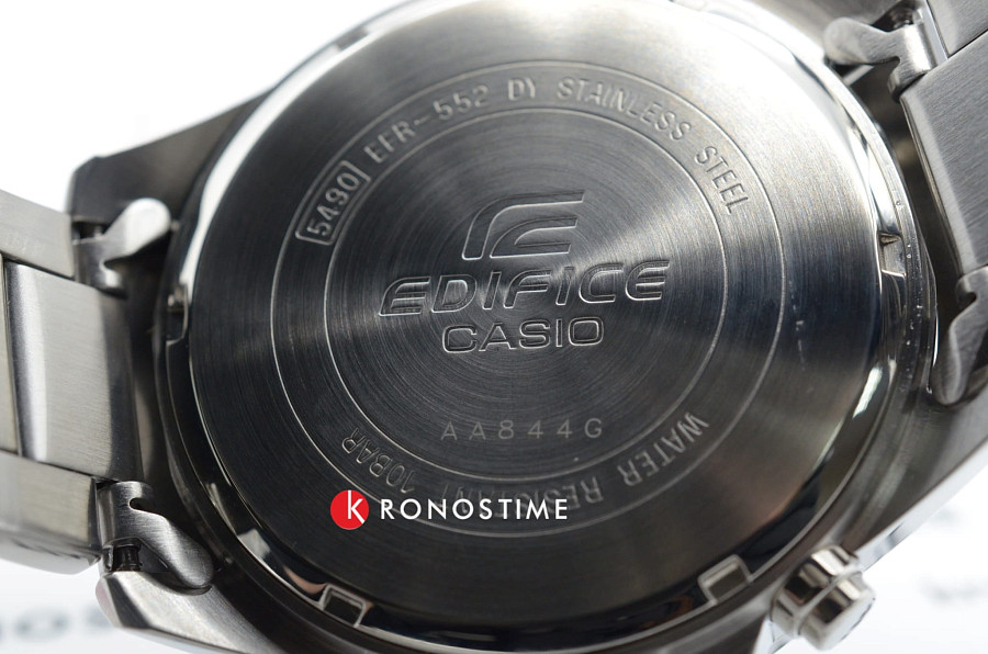 Часы Casio Edifice EFR-552D-1A2VUDF (EFR-552D-1A2) — Япония, кварцевые
