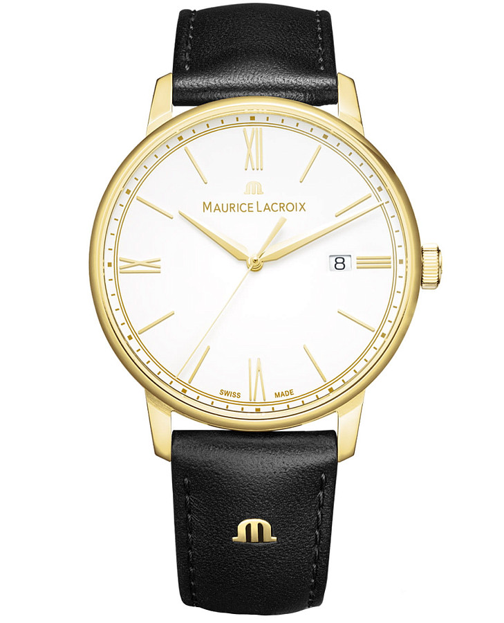 Часы Maurice Lacroix Eliros Date 40 mm EL1118-PVY01-110-2 — мужские, белый