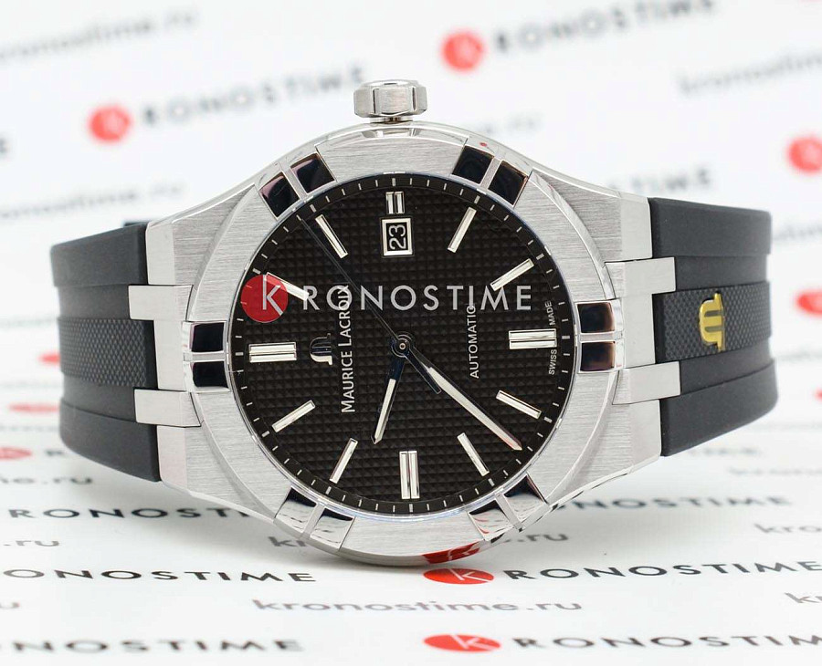 Часы Maurice Lacroix Aikon Automatic AI6008-SS000-330-2 — механические, сталь металл