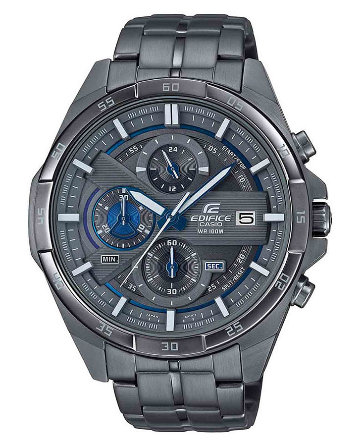 Часы Casio Edifice EFR-556GY-1A — мужские, серый