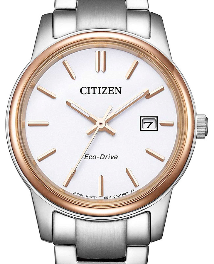 Часы Citizen Eco-Drive EW2319-97A — кварцевые, сталь металл