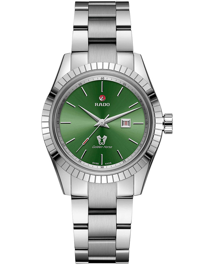 Часы Rado Golden Horse Automatic R33103314 — женские, зеленый