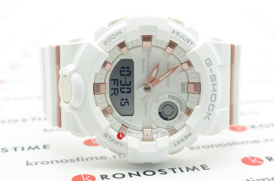 Часы Casio G-Shock GMA-B800-7A — пластик, мужские