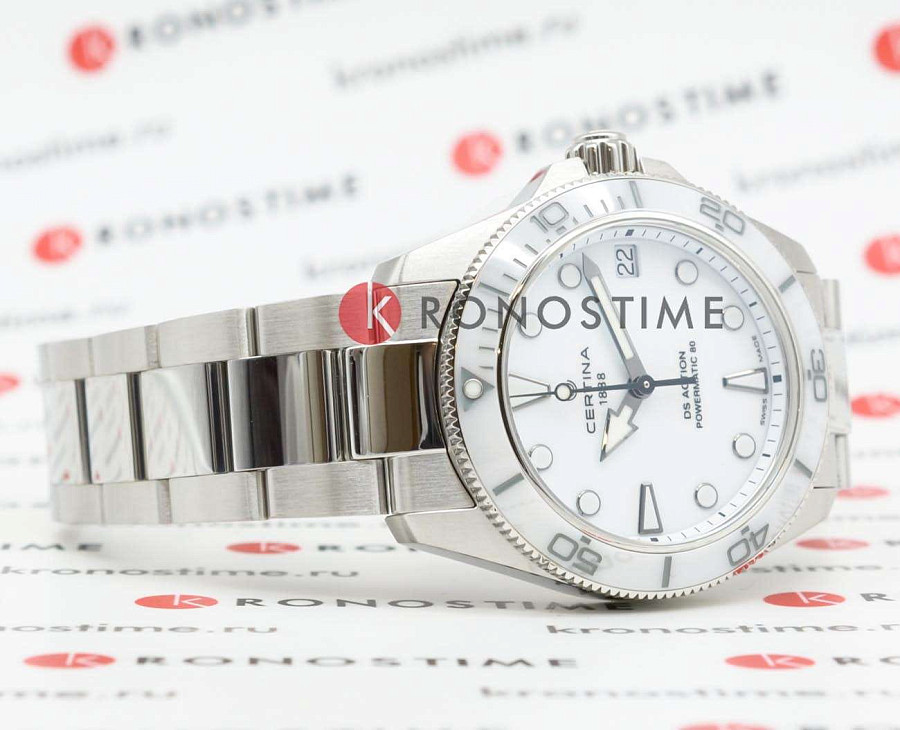 Часы Certina DS Action Lady C032.007.11.011.00 — нержавеющая сталь 316l, женские