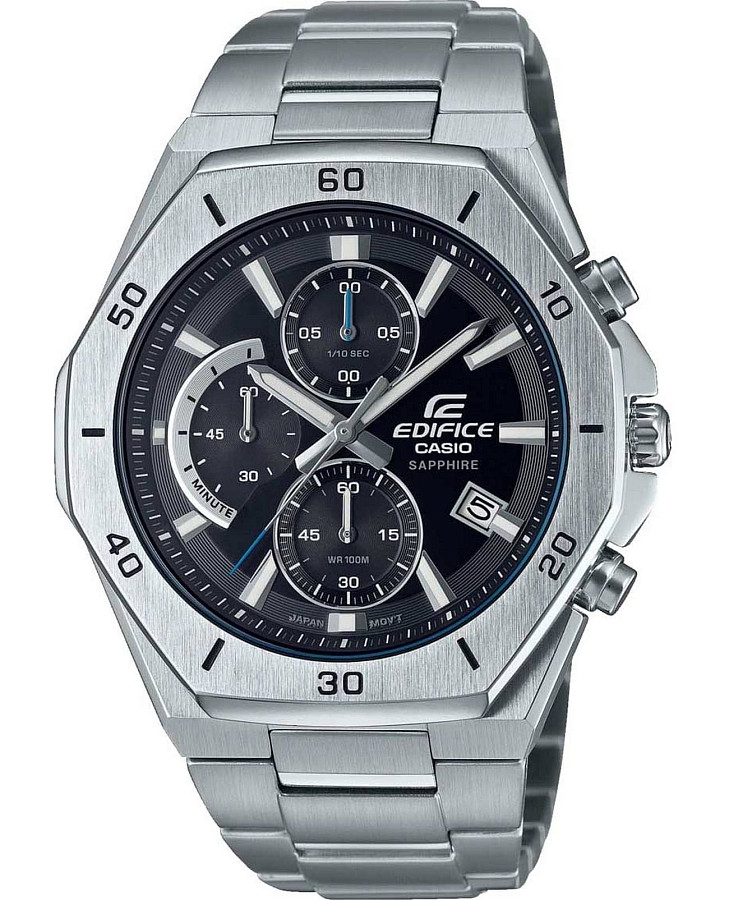 Часы Casio Edifice EFB-680D-1A — мужские, синий