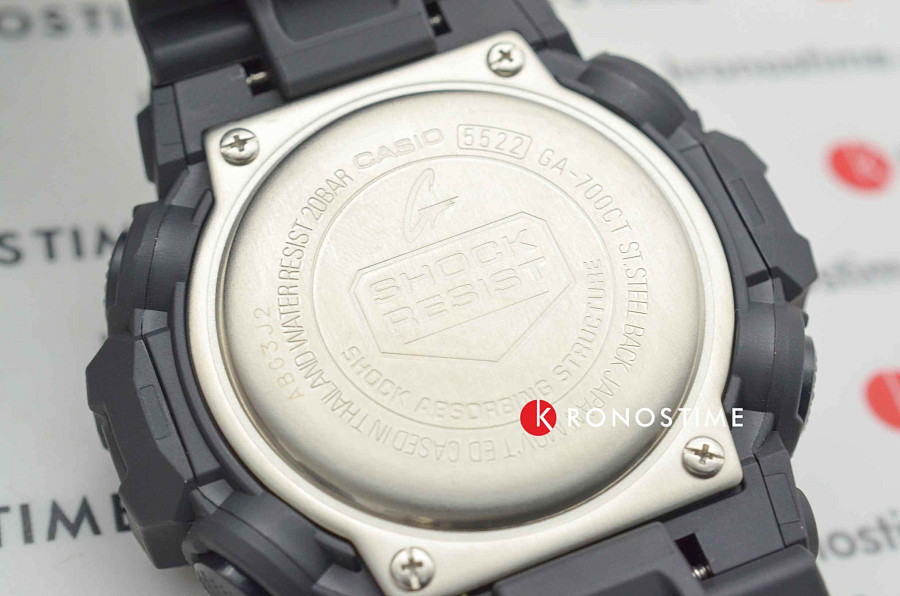 Часы Casio G-Shock GA-700CT-1A — электронные, Япония, мужские