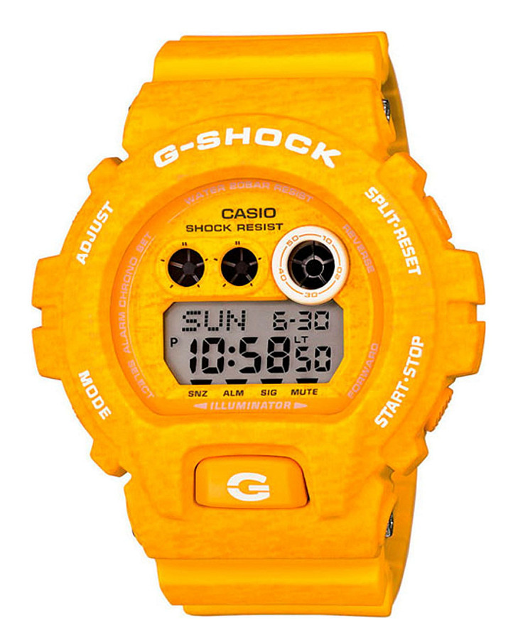 Часы Casio G-Shock GD-X6900HT-9ER — мужские, желтый