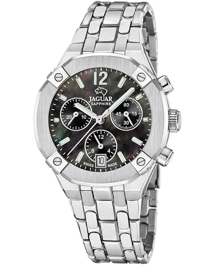 Часы Jaguar Diplomatic Quartz Lady J1053/6 — женские, черный