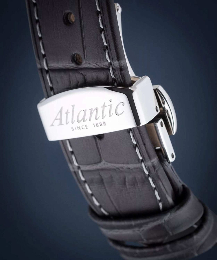 Часы Atlantic Worldmaster 1888 52759.41.41S — механические, металл сталь