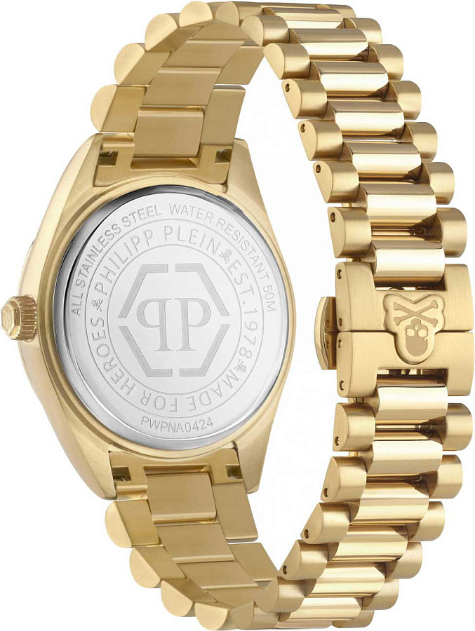 Часы Philipp Plein Date Superlative Gent PWPNA0424 — металл сталь, Германия