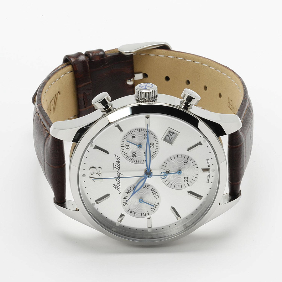 Часы Mathey-Tissot Urban H411CHALS — кварцевые, сталь металл
