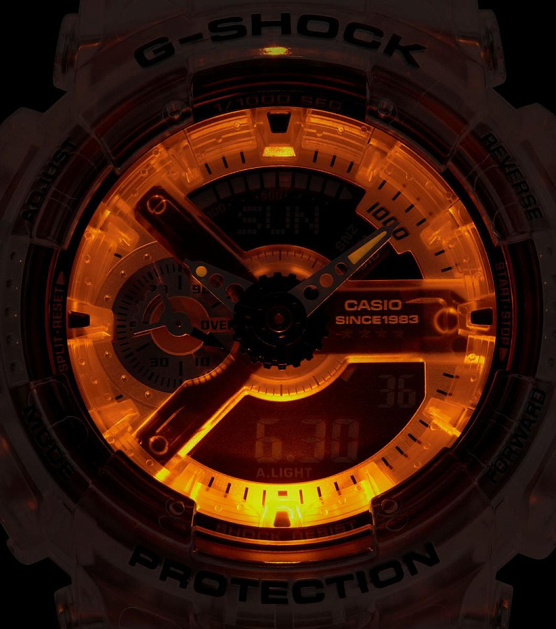 Часы Casio G-Shock GA-114RX-7A — мужские, пластик