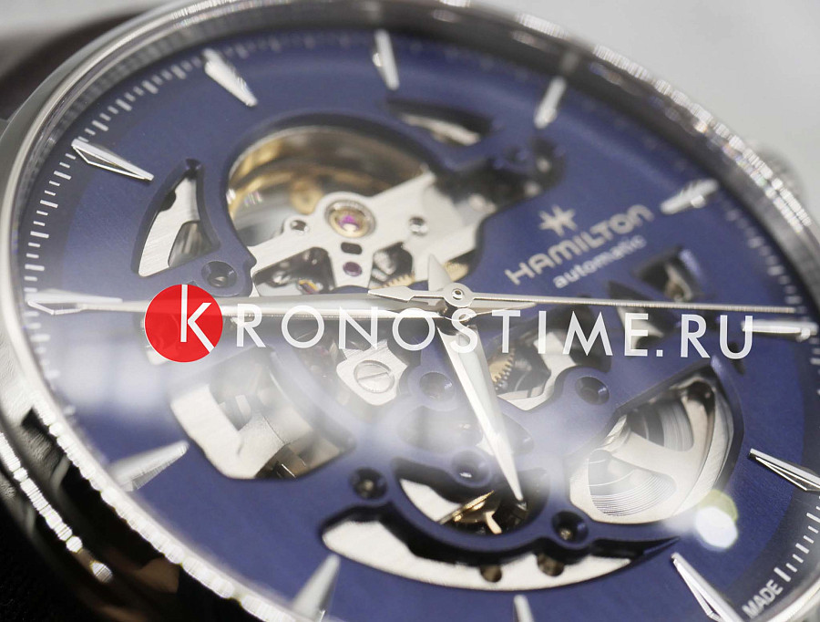 Часы Hamilton Jazzmaster Skeleton Auto H42535541 — Швейцария, механические