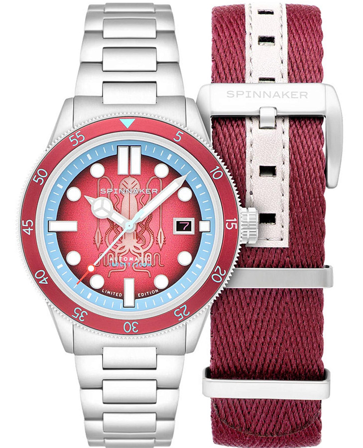 Часы Spinnaker Cahill SP-5125-11 — мужские, красный