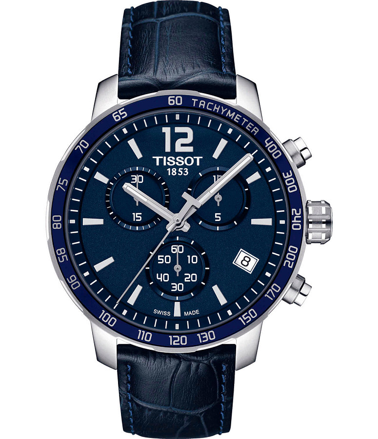 Часы Tissot T-Sport Quickster T095.417.16.047.00 — мужские, синий