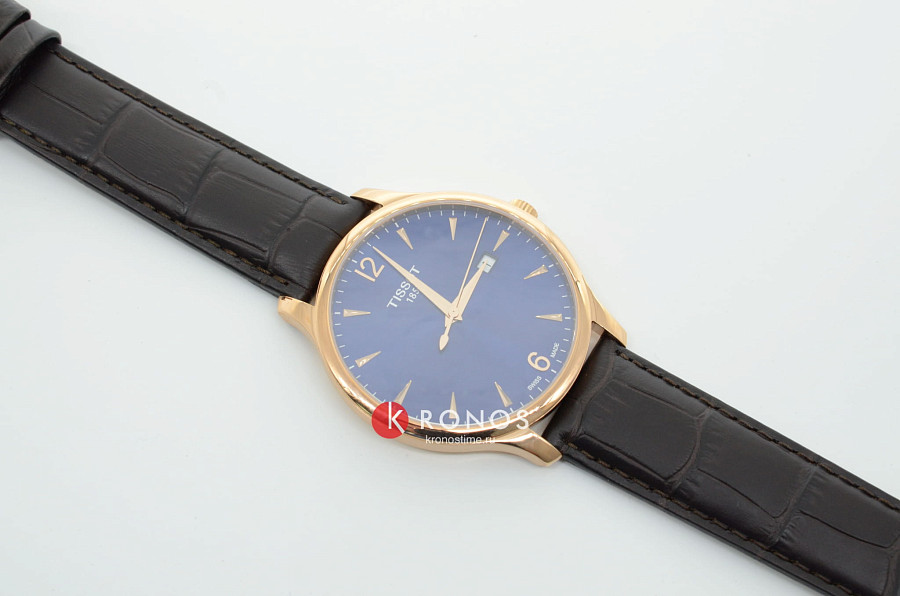 Часы Tissot Tradition T063.610.36.047.00 — кожаный, мужские