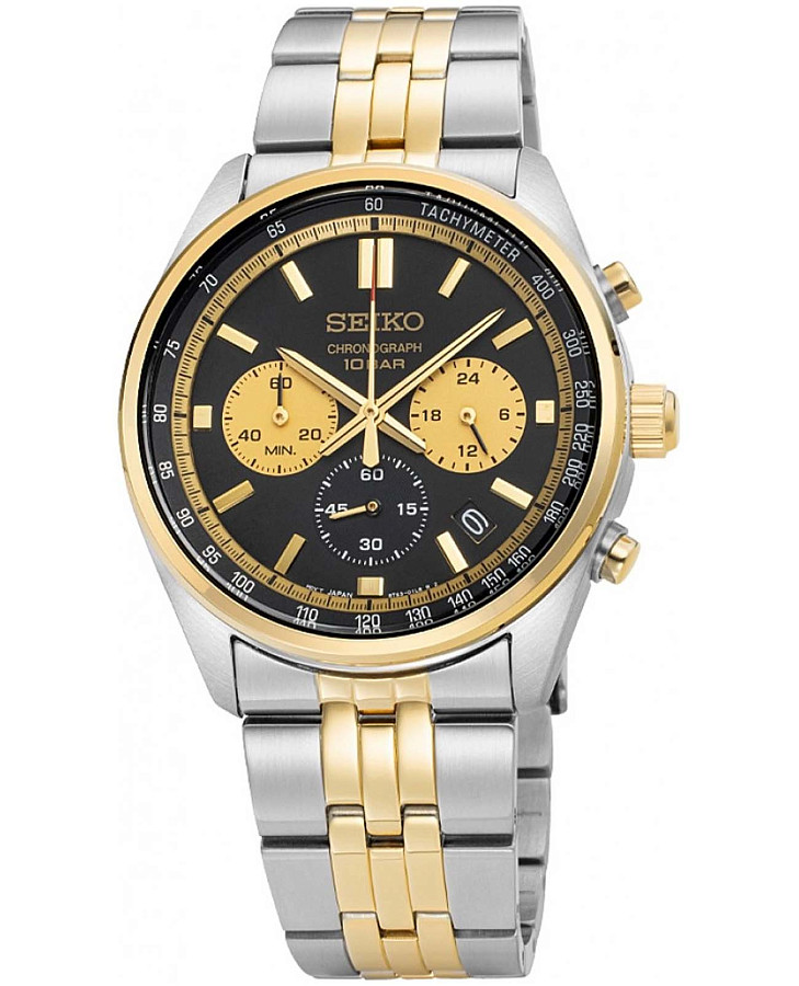 Часы Seiko Conceptual Series Sports SSB430P1 — кварцевые, сталь металл