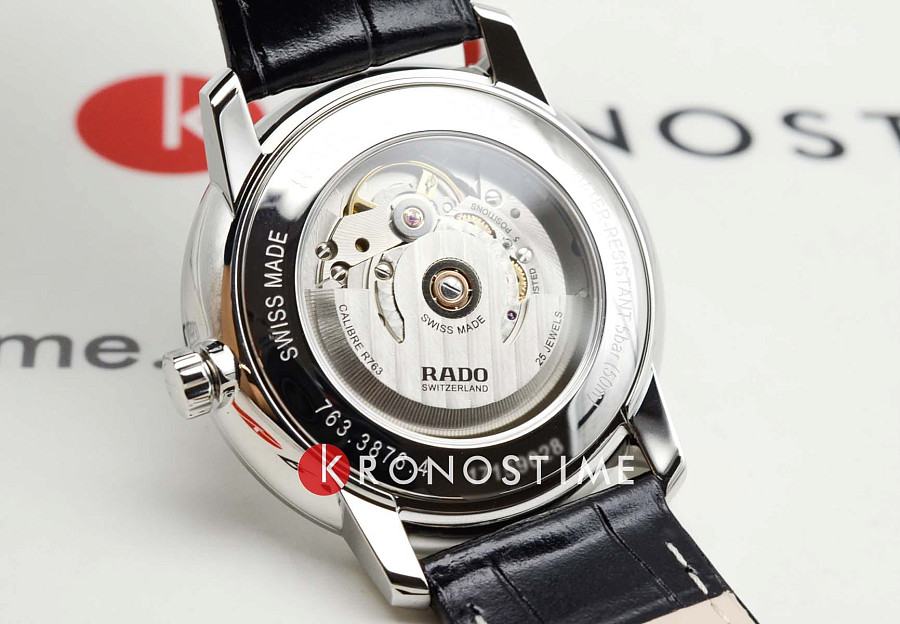 Часы Rado Coupole Classic Automatic R22876015 — мужские, кожаный