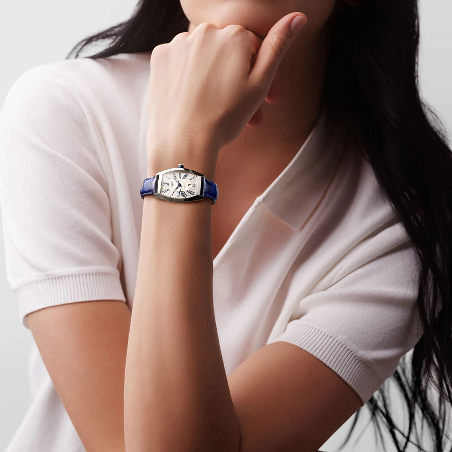 Часы Longines Evidenza L2.142.4.70.2 — кожаный, женские