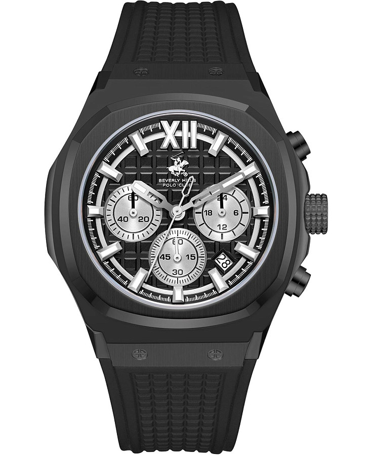 Часы Beverly Hills Polo Club BP3785X.651 — мужские, черный