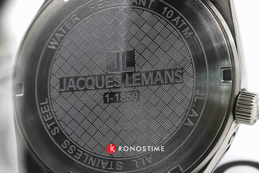 Часы Jacques Lemans Classic 1-1859G — синий, металл сталь