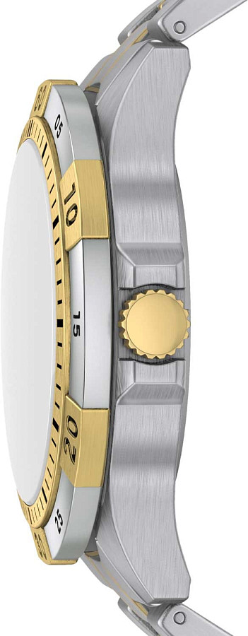 Часы Fossil Garrett FS6148 — серебристый, металл сталь