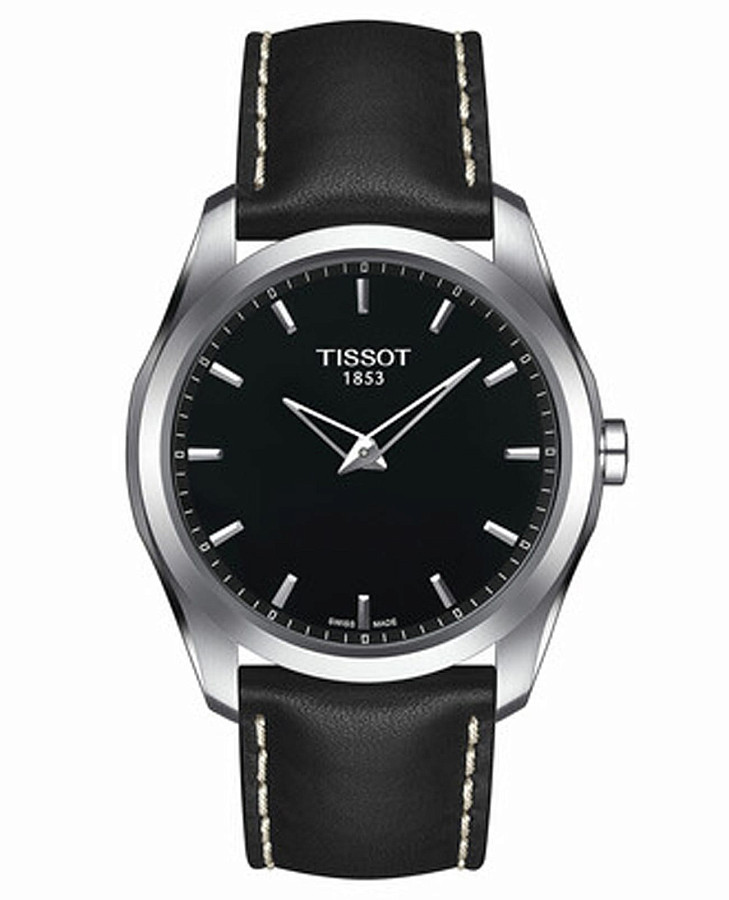 Часы Tissot Couturier Automatic Small Secret Date T035.446.16.051.02 — мужские, черный