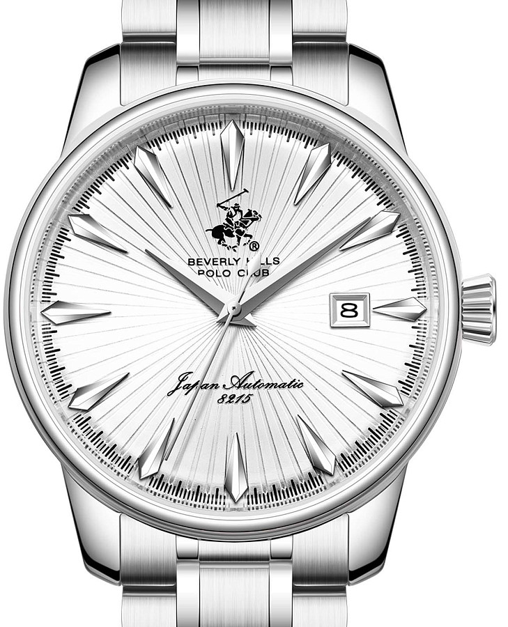 Часы Beverly Hills Polo Club BP3880X.330 — механические, сталь металл