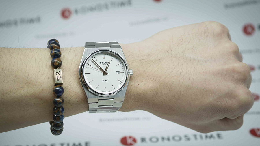 Часы Tissot PRX T137.410.11.031.00 — мужские, нержавеющая сталь