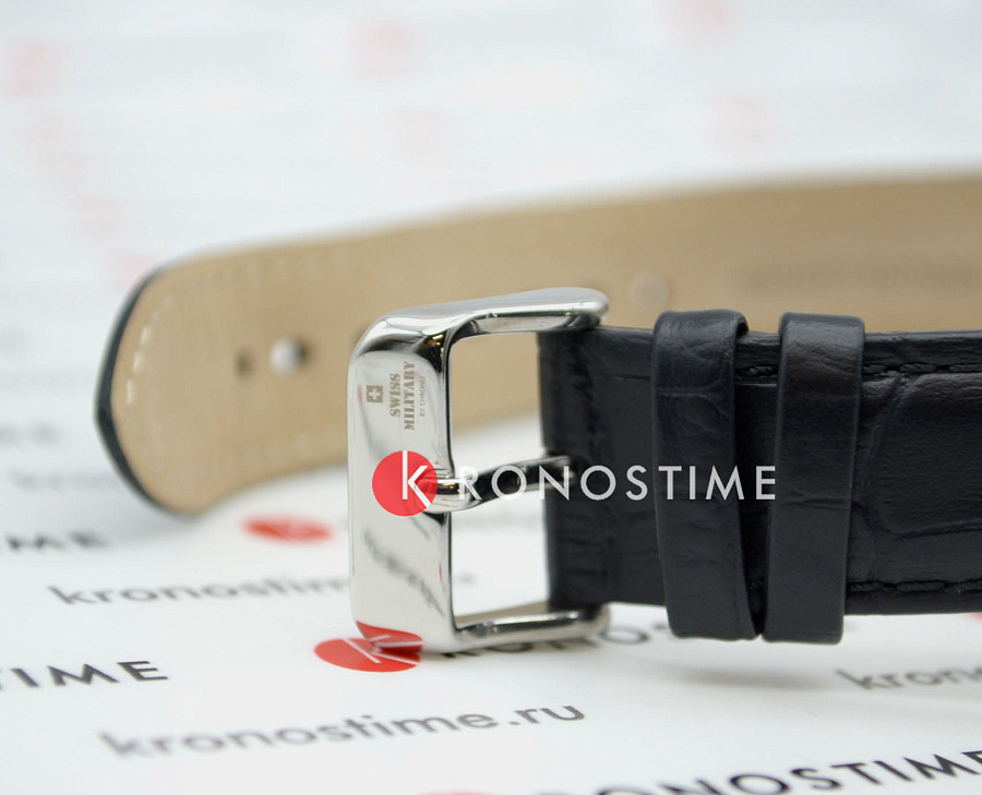 Часы Swiss Military by Chrono SMA34085.33 — черный, металл сталь