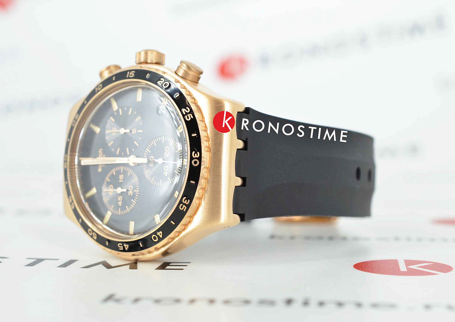 Часы Swatch I New Chrono YVG410 — сталь металл, Швейцария