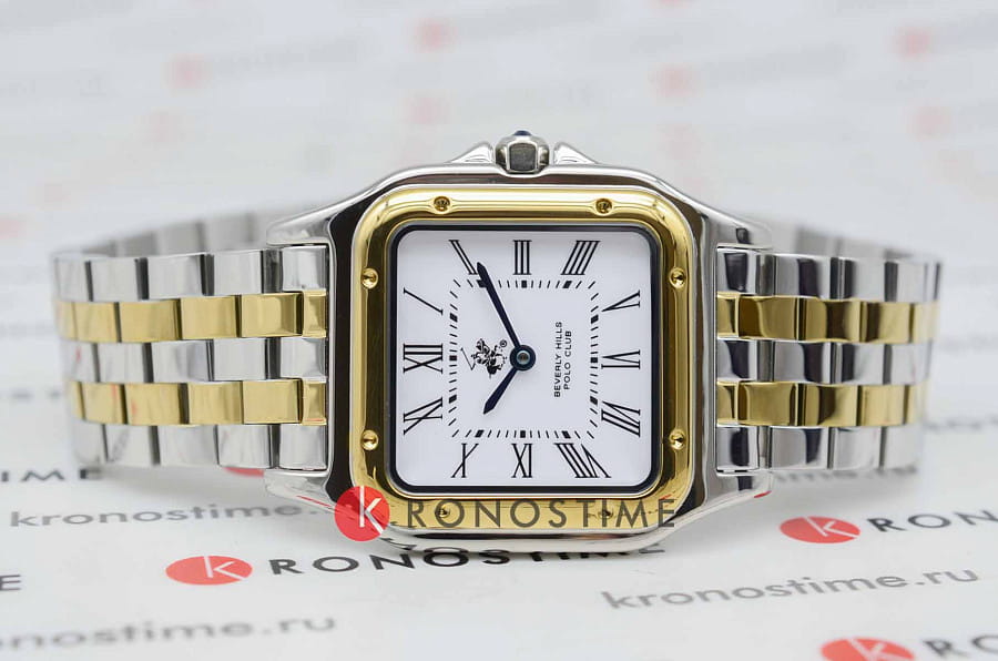 Часы Beverly Hills Polo Club BP3824C.230 — кварцевые, металл суперметалл