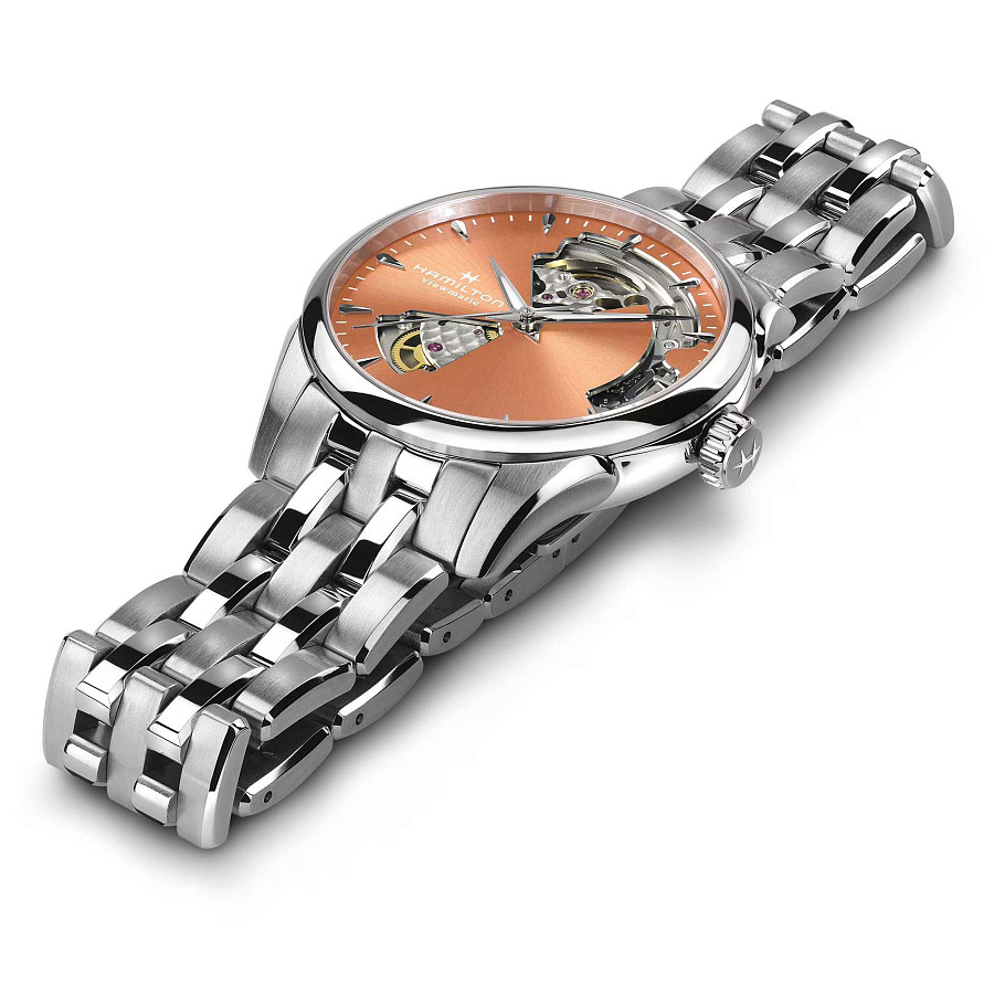 Часы Hamilton Jazzmaster Open Heart Lady Auto H32215100 — артикул H32215100, женские
