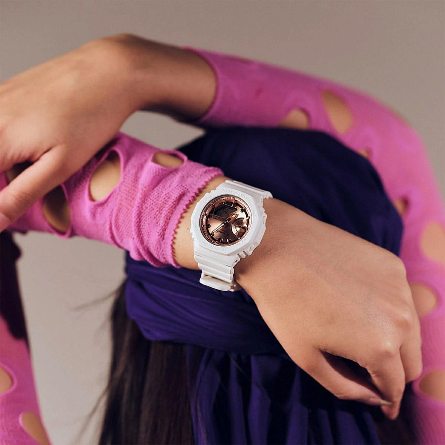 Часы Casio G-Shock GMA-S2100MD-7A — женские, пластик