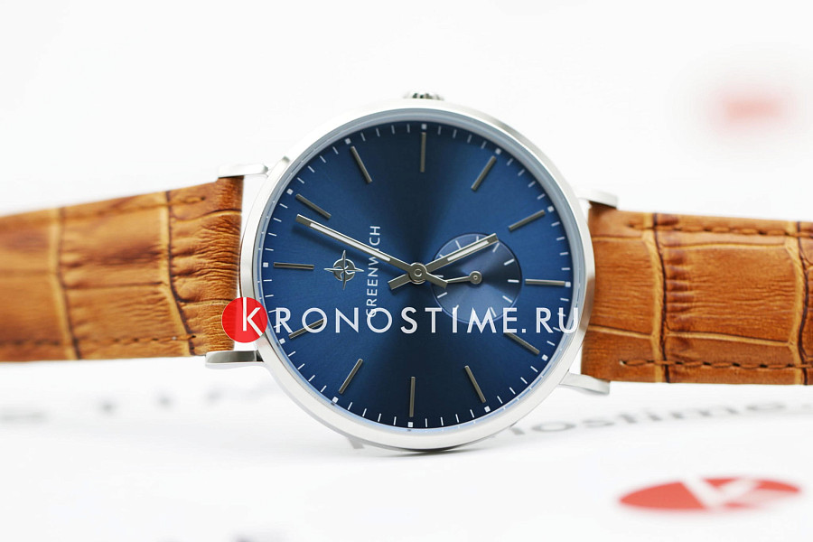 Часы Greenwich Anchor GW 012.13.36 — кварцевые, сталь металл