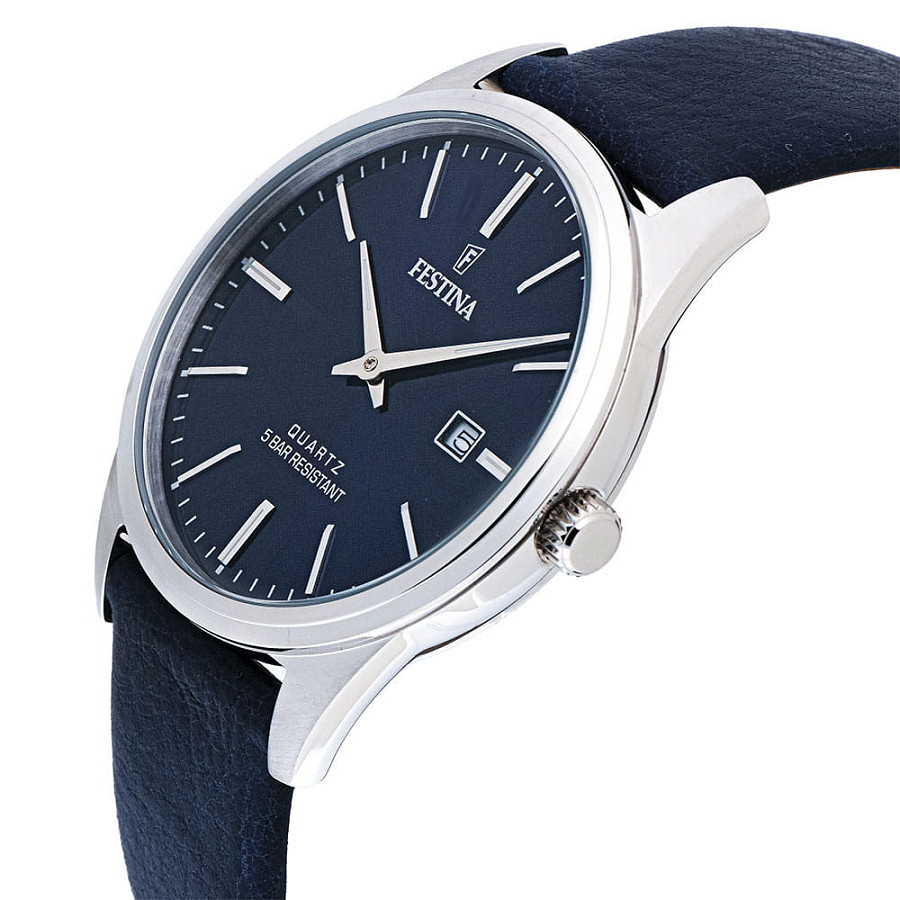 Часы Festina Classics F20512/3 — кожаный, мужские