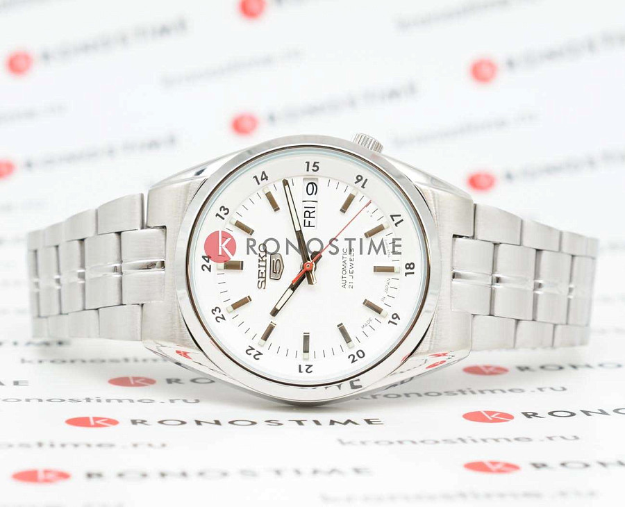 Часы Seiko 5 SNK559J1 — механические, металл сталь
