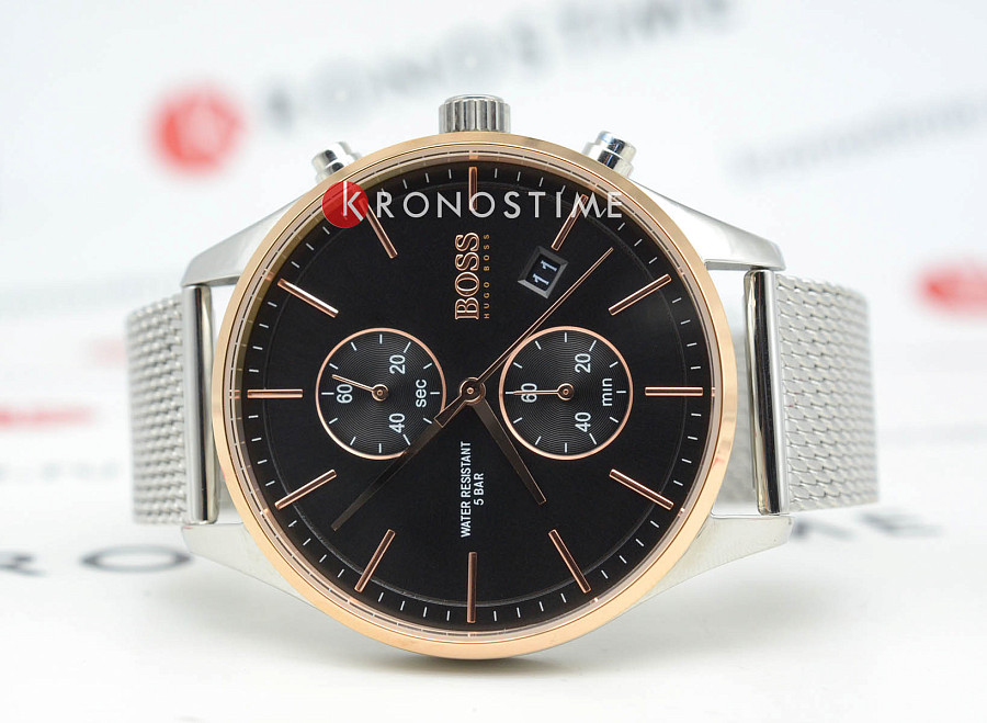 Часы Hugo Boss Associate HB1513805 — кварцевые, металл сталь