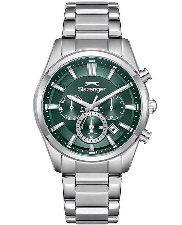 Часы Slazenger SL.09.2498.2.06 — мужские, зеленый