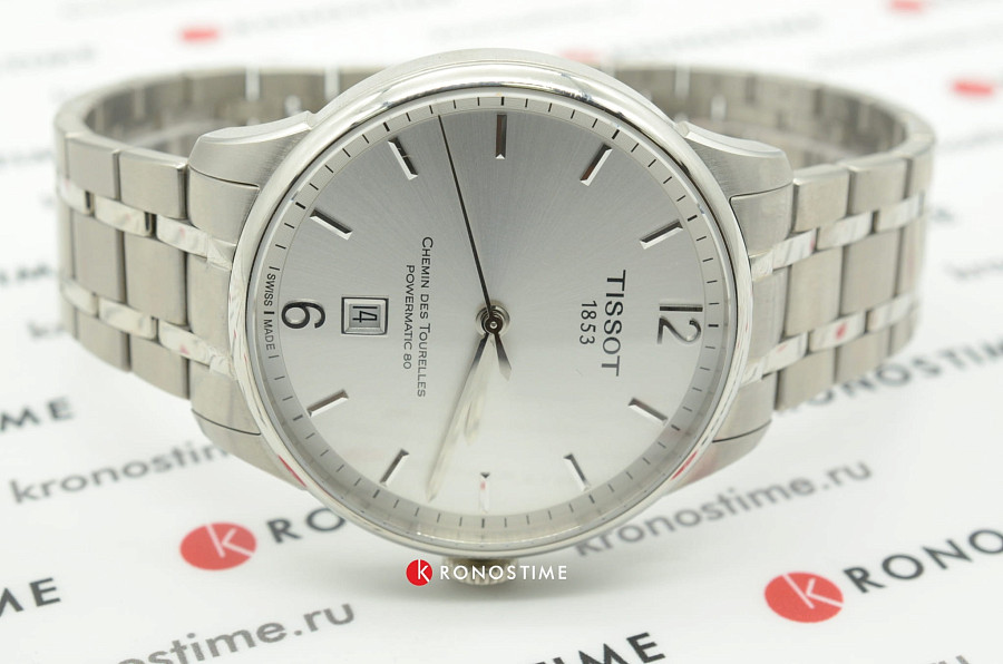 Часы Tissot Chemin des Tourelles Powermatic 80 T099.407.11.037.00 — нержавеющая сталь, мужские