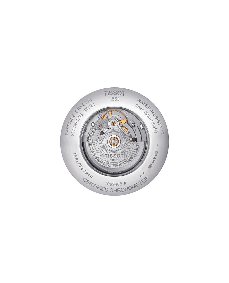 Часы Tissot Chemin des Tourelles COSC T099.408.22.038.00 — механические, сталь металл