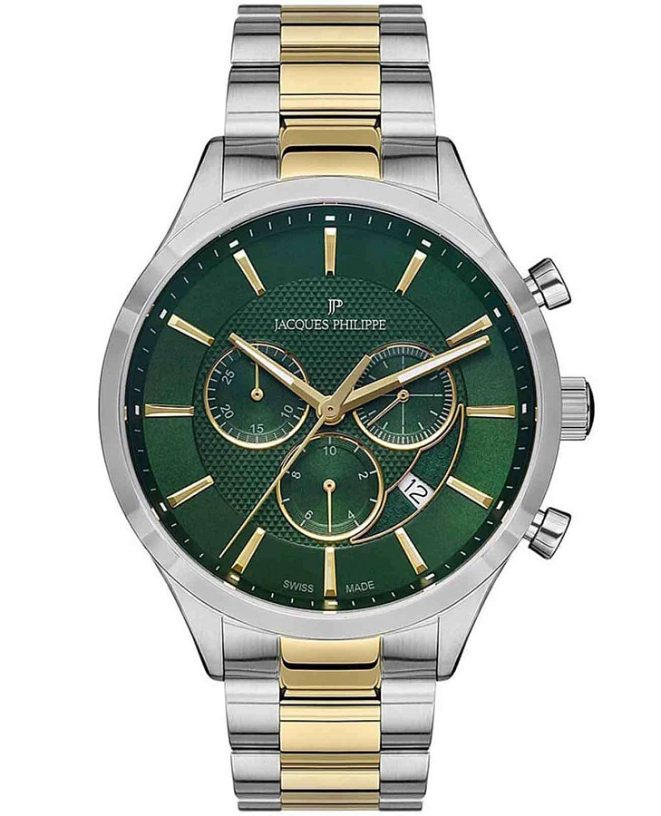 Часы Jacques Philippe Apollo JPQGC0313X8N — мужские, зеленый
