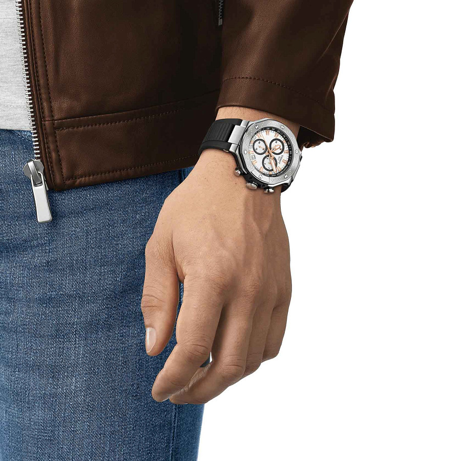 Часы Tissot T-Race Chronograph T141.417.17.011.00 — Швейцария, кварцевые
