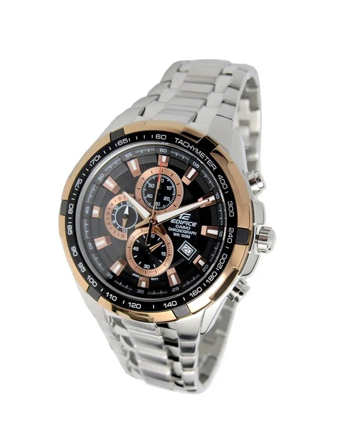 Часы Casio Edifice EF-539D-1A5VUDF (EF-539D-1A5) — Япония, автокварц (кинетик)